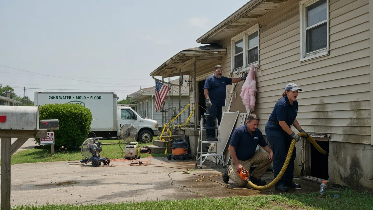 Water Damage Repair in Gladys, VA near me